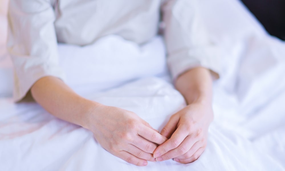 鬱病で寝たきりの人