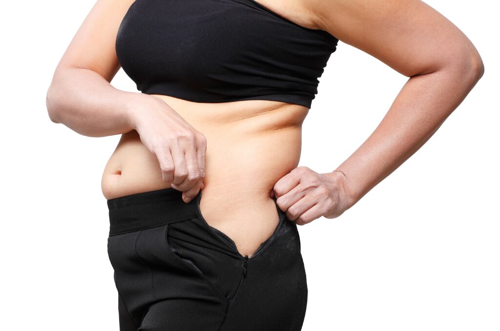 太っている写真